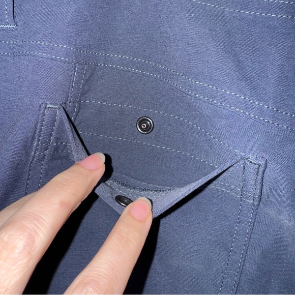 Kuhl Hiking or outdoor pants size 14 blue gray - Picture 7 of 16
